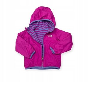 The North Face Pink Hooded Jacket Toddler 12-18 Months